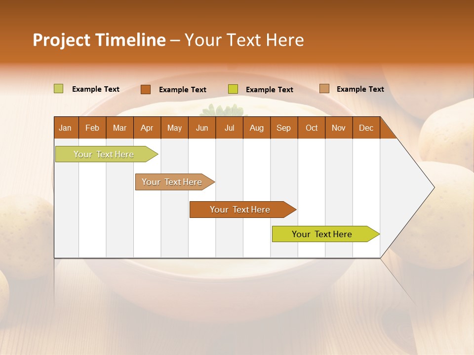Meal Yellow Cooked PowerPoint Template