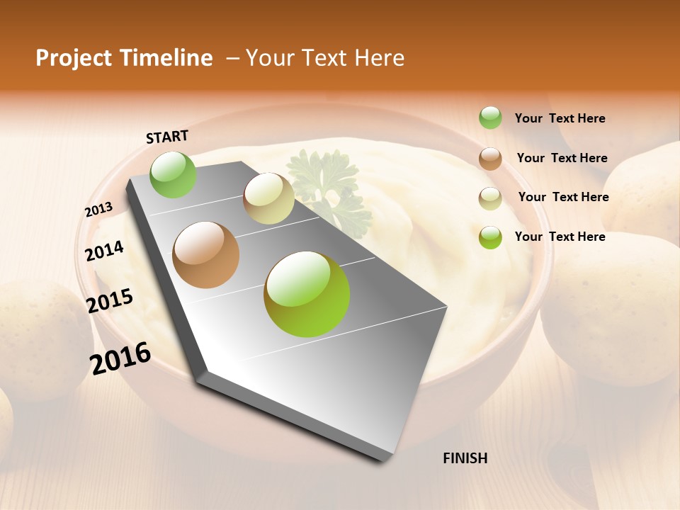 Meal Yellow Cooked PowerPoint Template