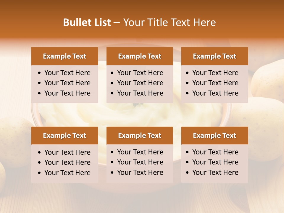 Meal Yellow Cooked PowerPoint Template