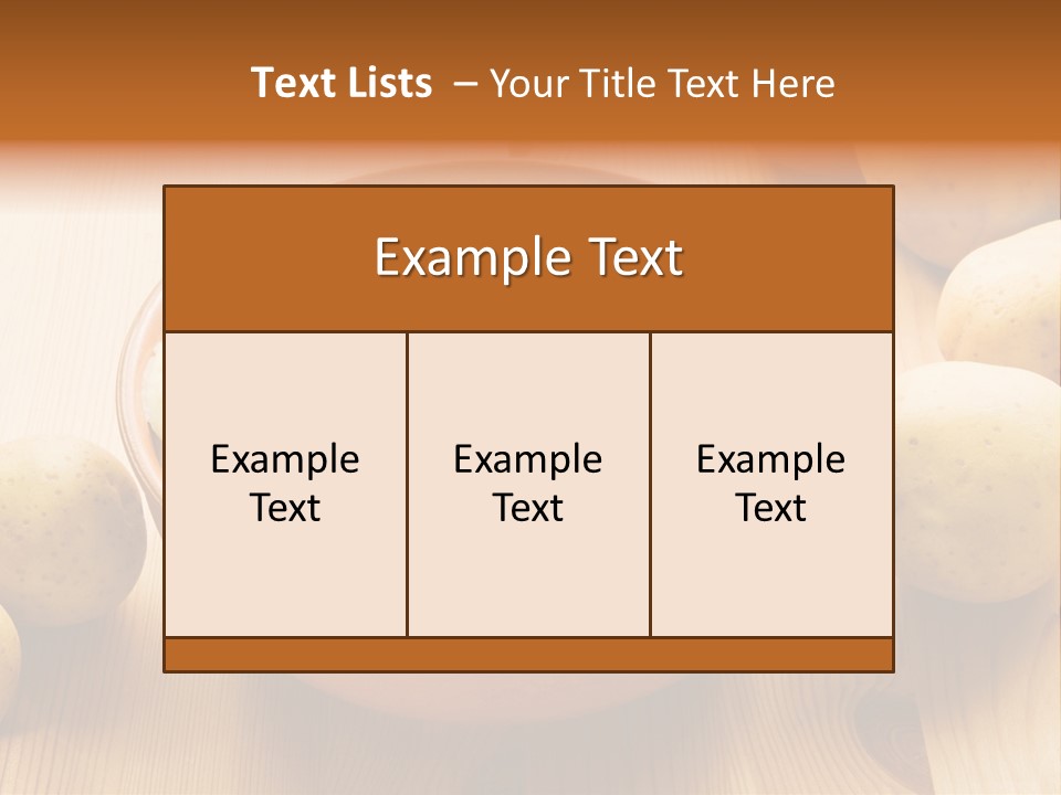 Meal Yellow Cooked PowerPoint Template