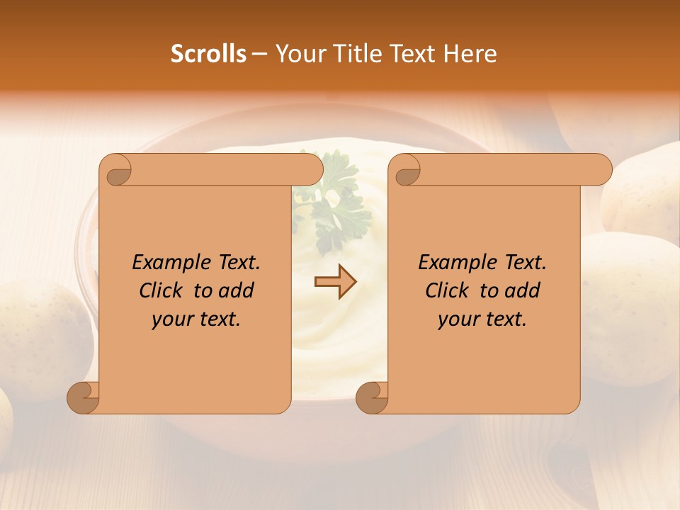 Meal Yellow Cooked PowerPoint Template