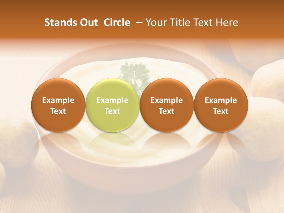 Meal Yellow Cooked PowerPoint Template