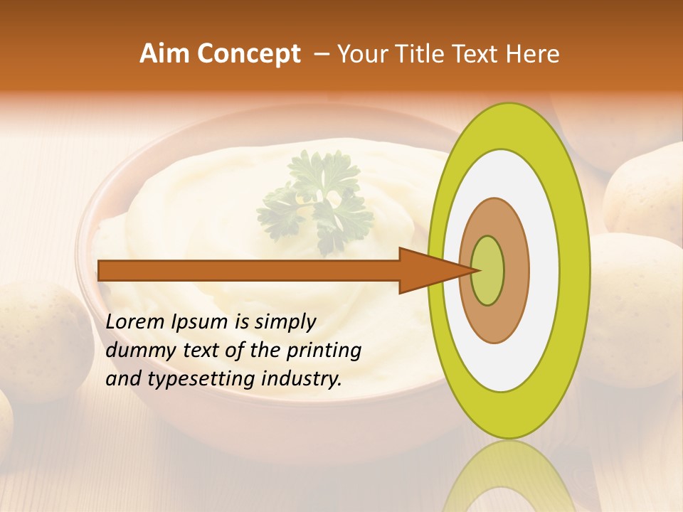 Meal Yellow Cooked PowerPoint Template