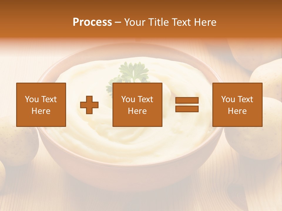 Meal Yellow Cooked PowerPoint Template