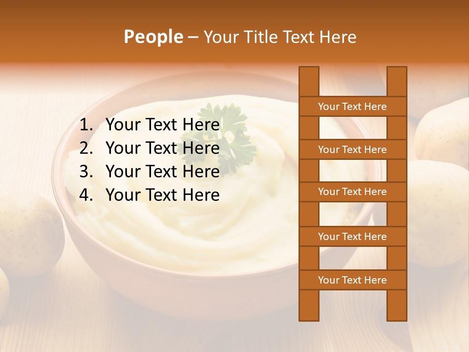 Meal Yellow Cooked PowerPoint Template