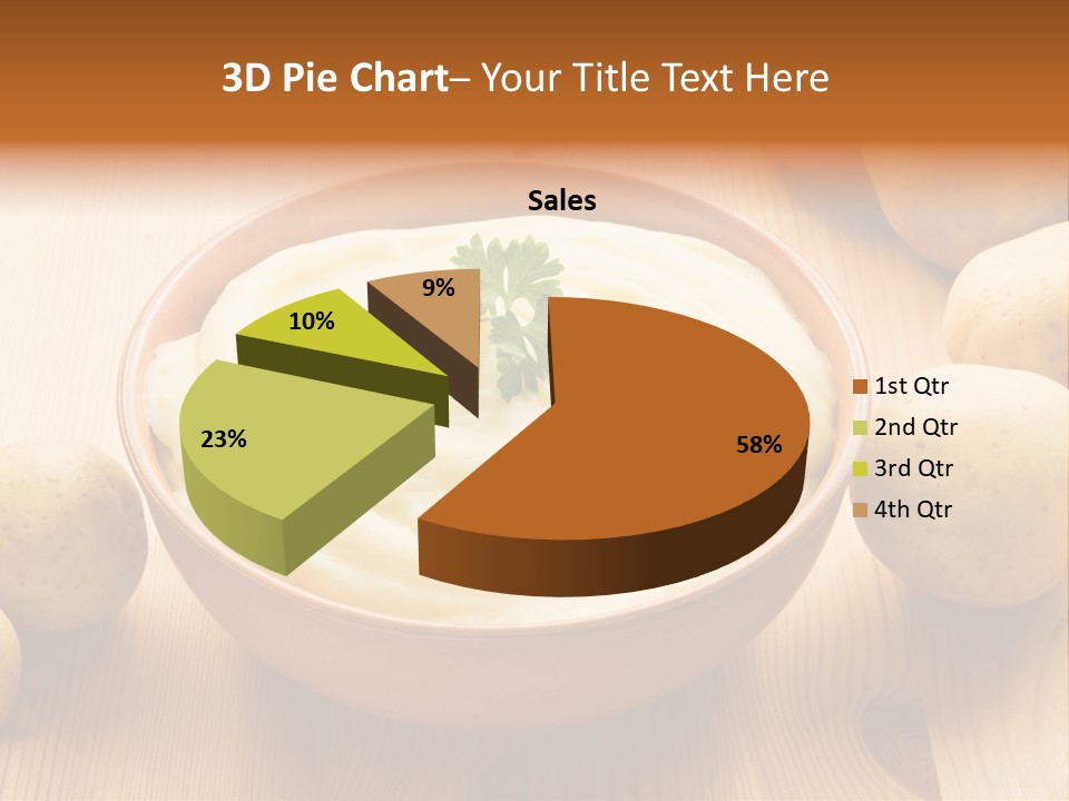 Meal Yellow Cooked PowerPoint Template
