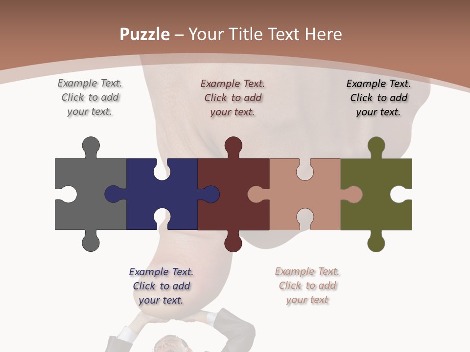 Pull Press White PowerPoint Template