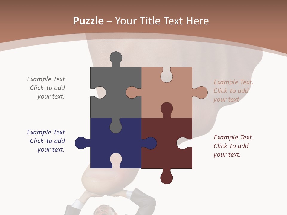Pull Press White PowerPoint Template