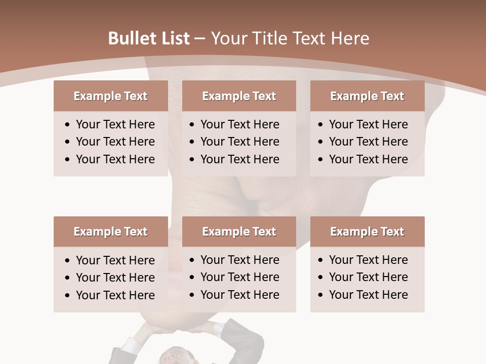 Pull Press White PowerPoint Template