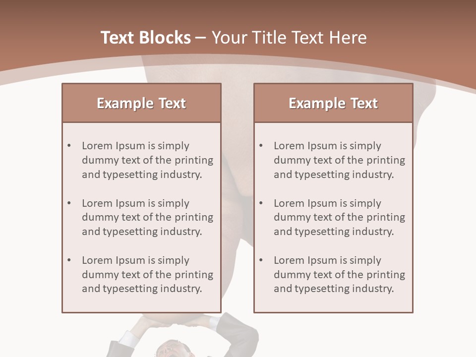 Pull Press White PowerPoint Template