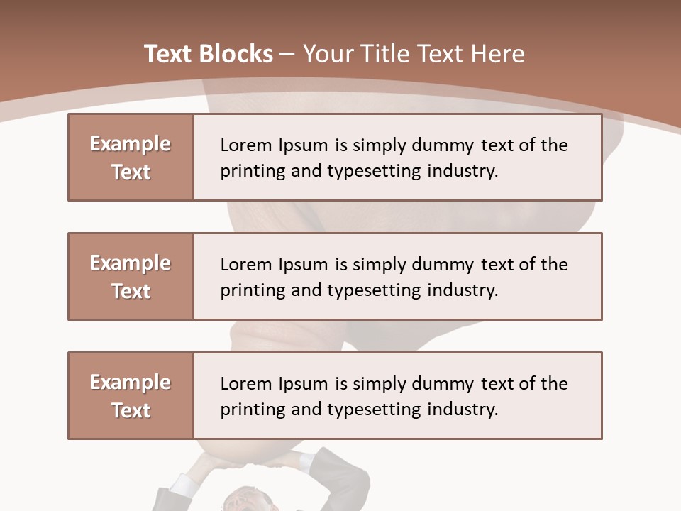 Pull Press White PowerPoint Template