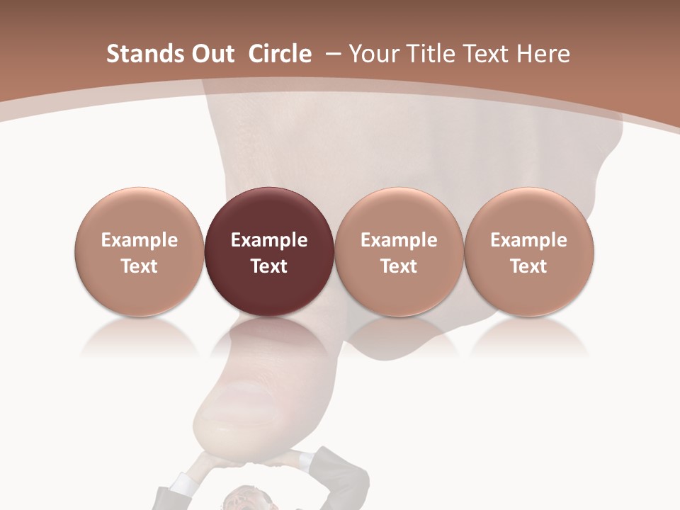 Pull Press White PowerPoint Template