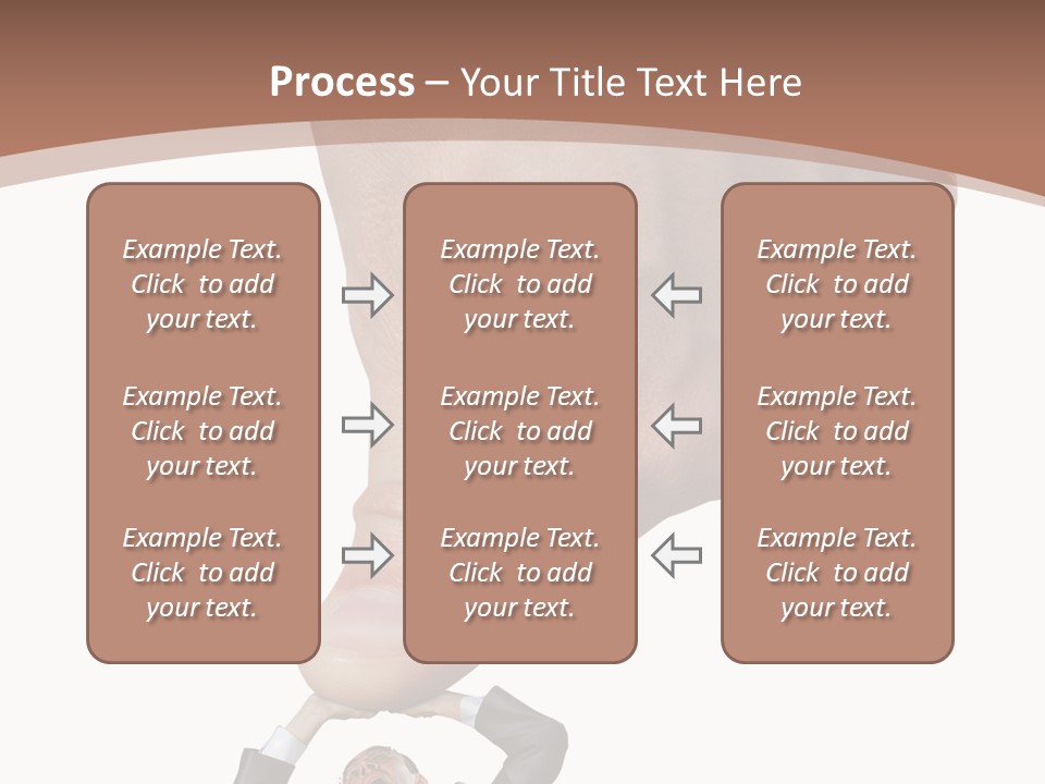 Pull Press White PowerPoint Template