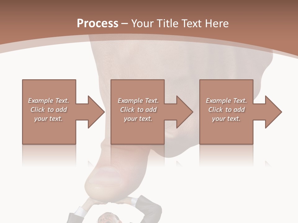 Pull Press White PowerPoint Template