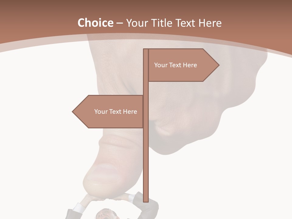 Pull Press White PowerPoint Template