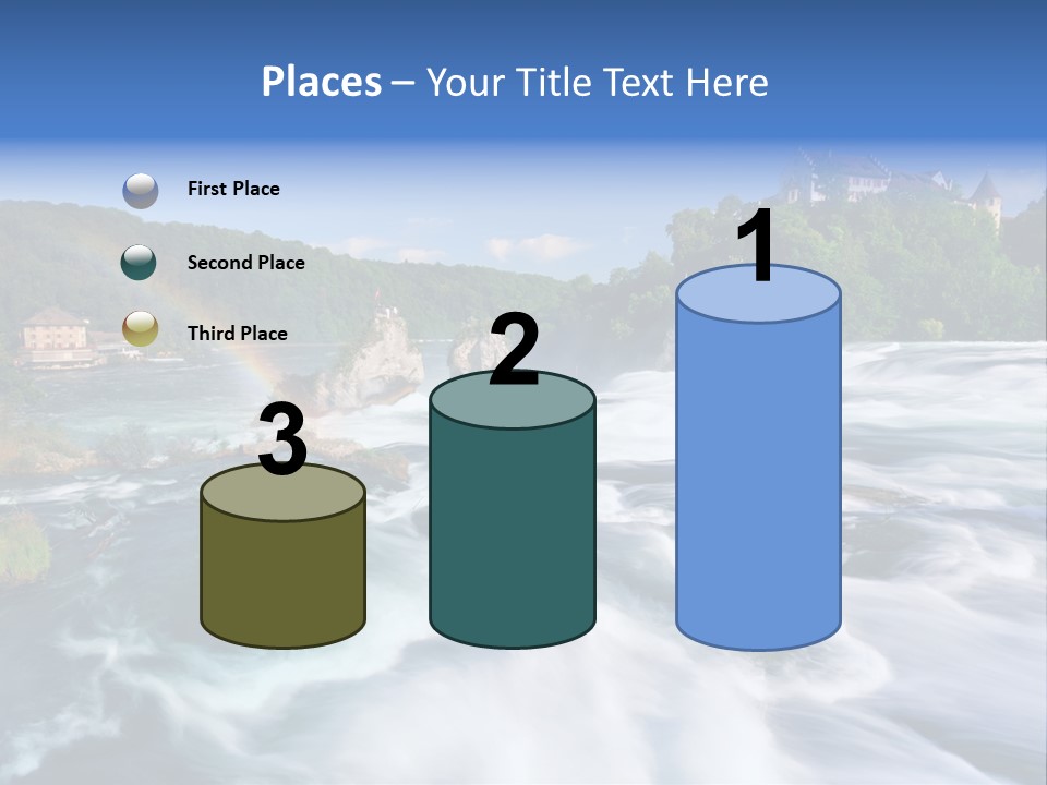 Tourism Rhine Schaffhausen PowerPoint Template