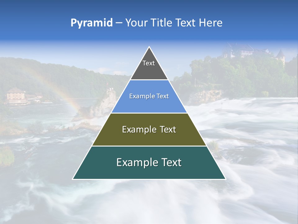 Tourism Rhine Schaffhausen PowerPoint Template