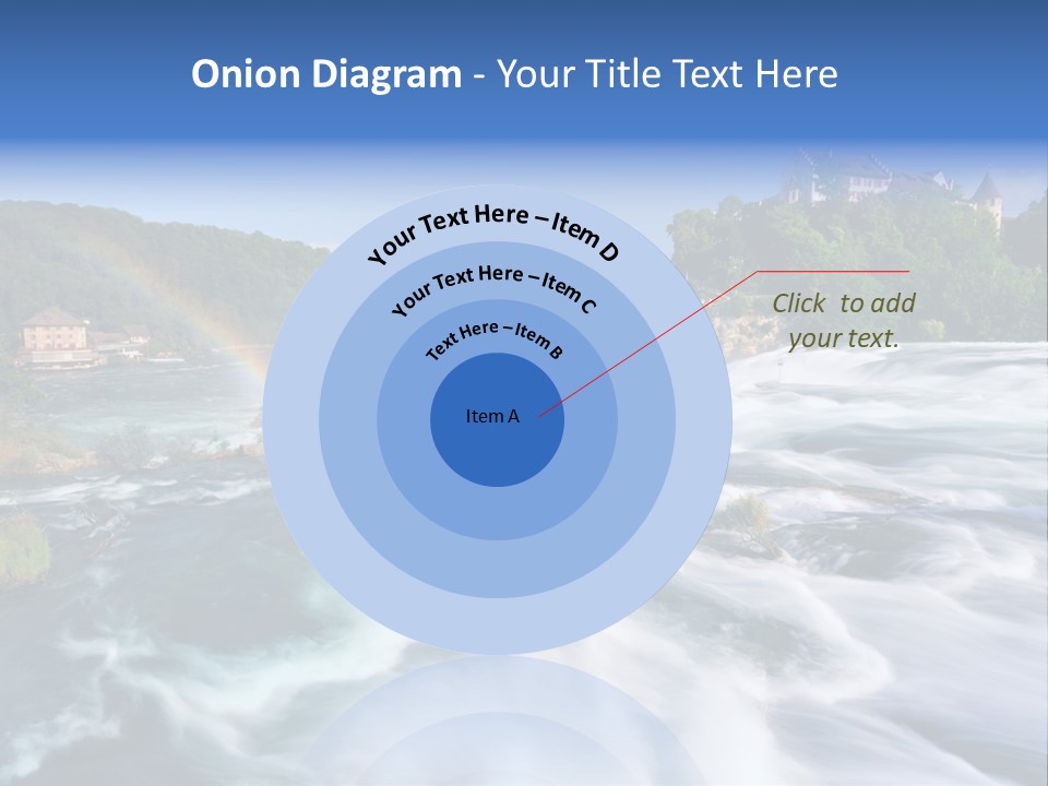 Tourism Rhine Schaffhausen PowerPoint Template