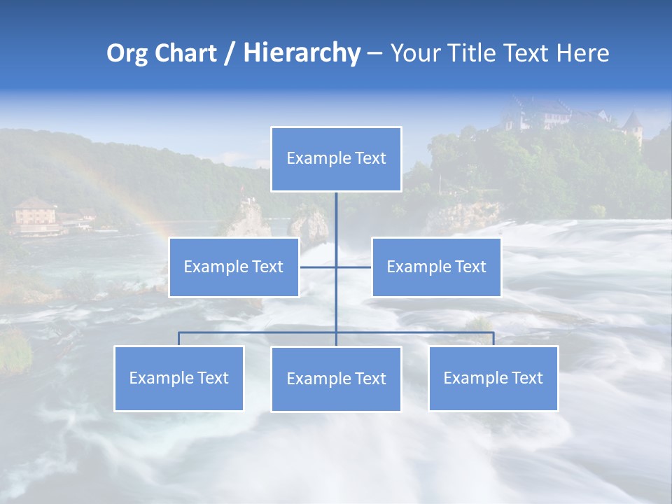 Tourism Rhine Schaffhausen PowerPoint Template