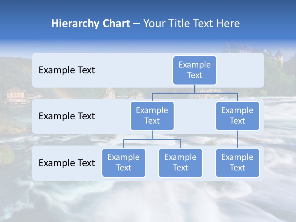 Tourism Rhine Schaffhausen PowerPoint Template