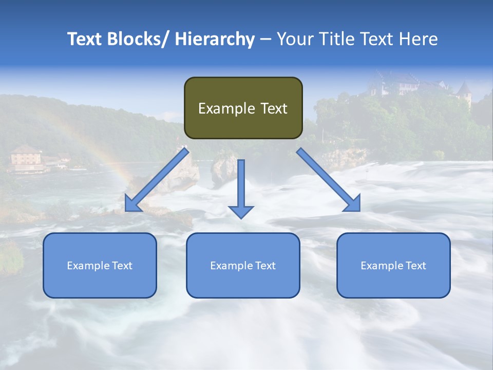 Tourism Rhine Schaffhausen PowerPoint Template