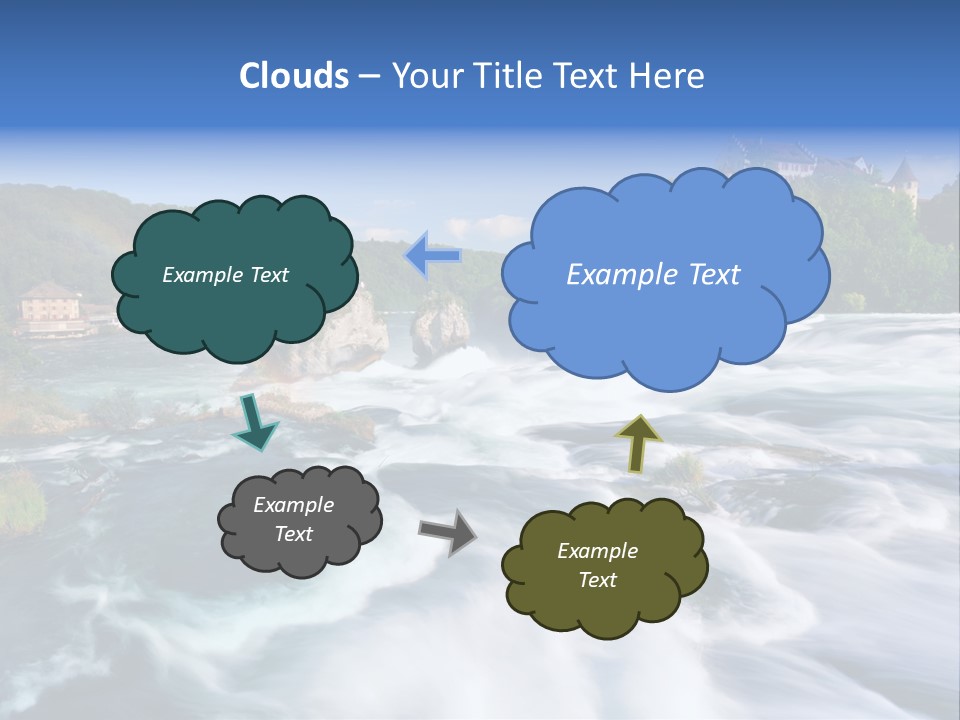 Tourism Rhine Schaffhausen PowerPoint Template