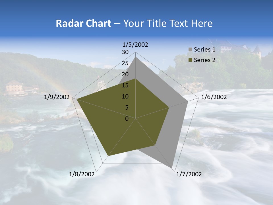 Tourism Rhine Schaffhausen PowerPoint Template