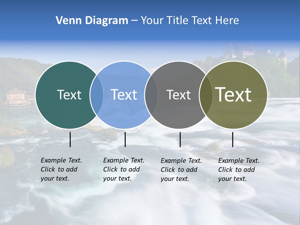 Tourism Rhine Schaffhausen PowerPoint Template
