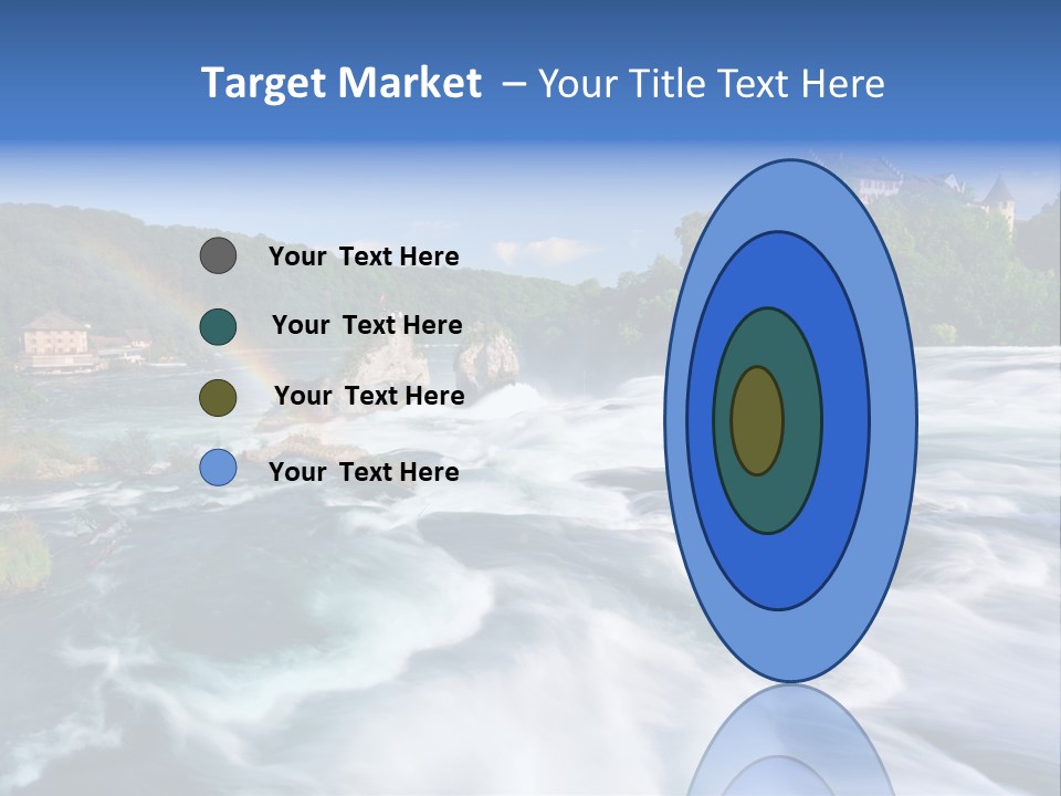 Tourism Rhine Schaffhausen PowerPoint Template