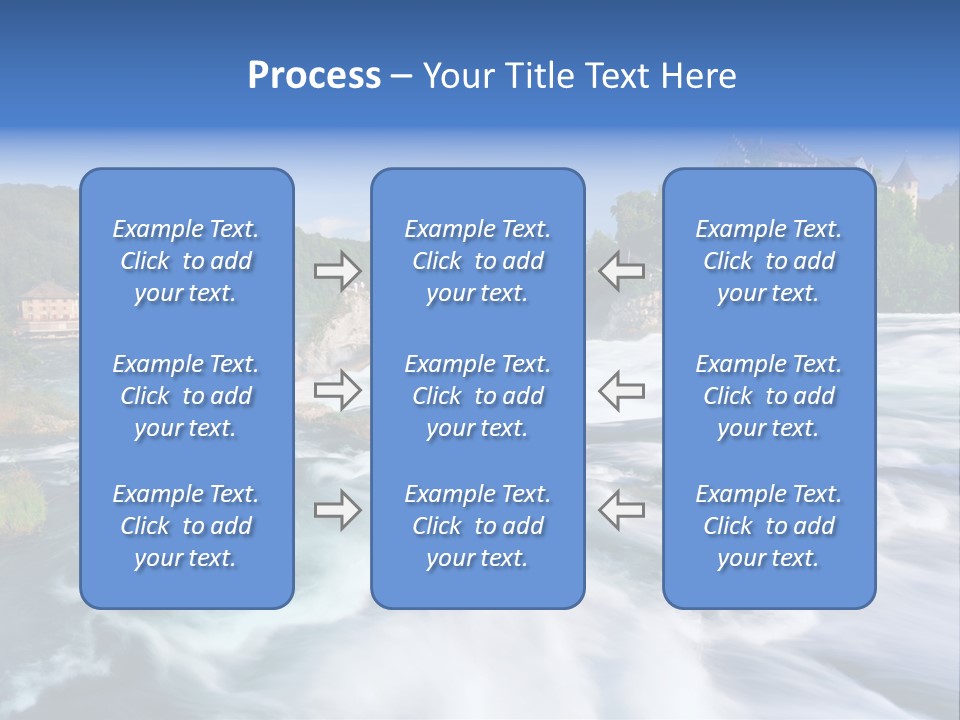 Tourism Rhine Schaffhausen PowerPoint Template