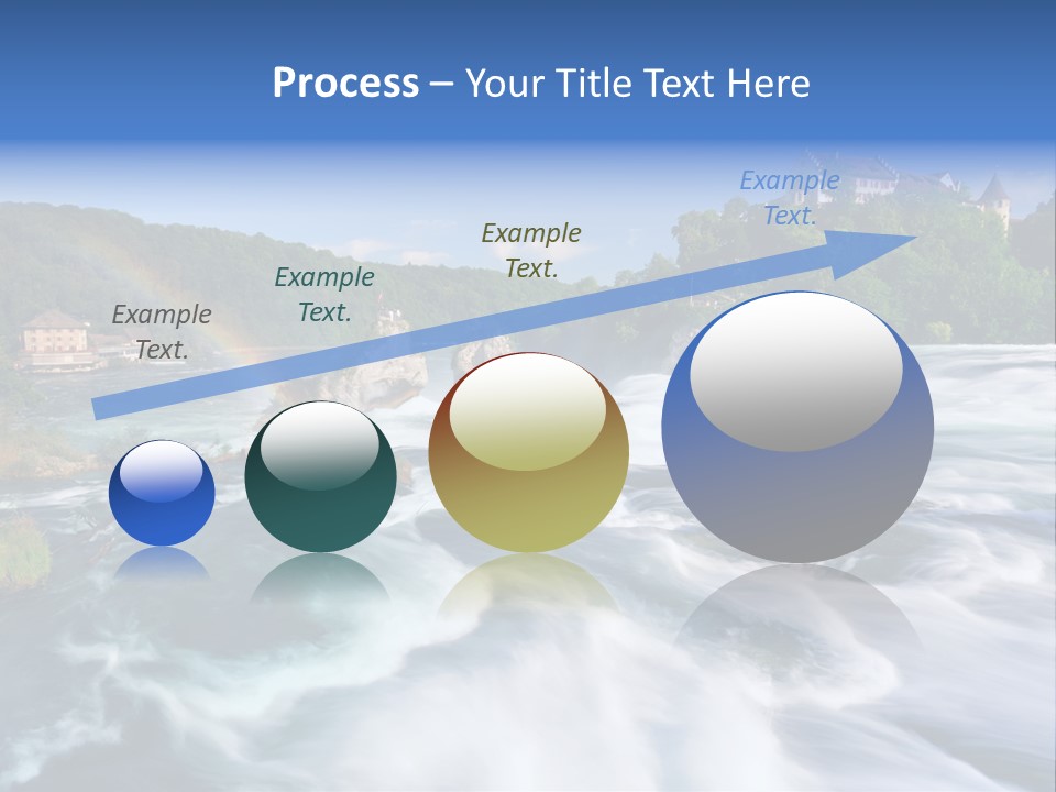 Tourism Rhine Schaffhausen PowerPoint Template