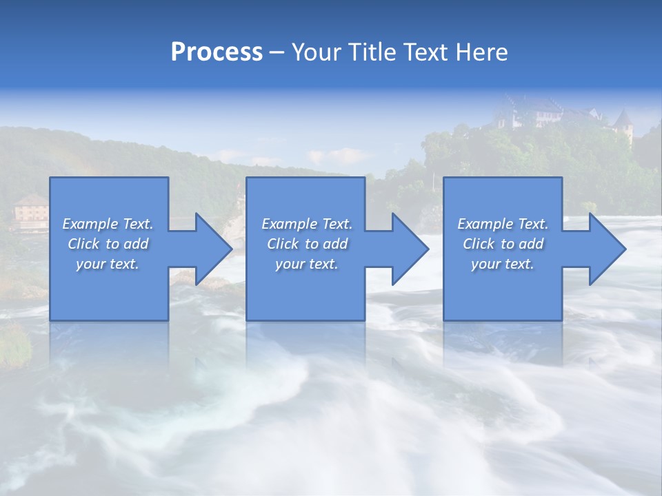 Tourism Rhine Schaffhausen PowerPoint Template