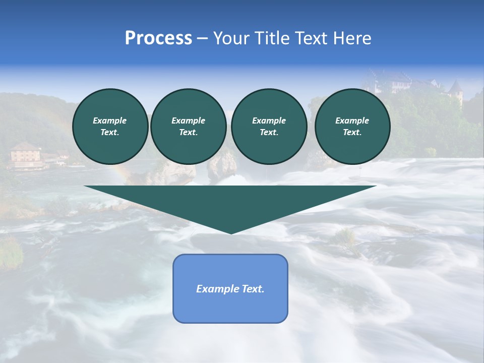 Tourism Rhine Schaffhausen PowerPoint Template