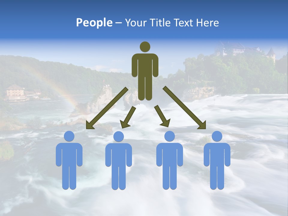 Tourism Rhine Schaffhausen PowerPoint Template