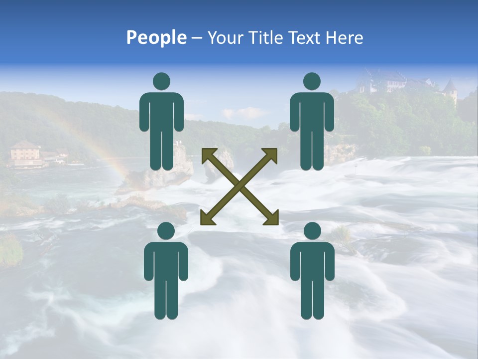 Tourism Rhine Schaffhausen PowerPoint Template