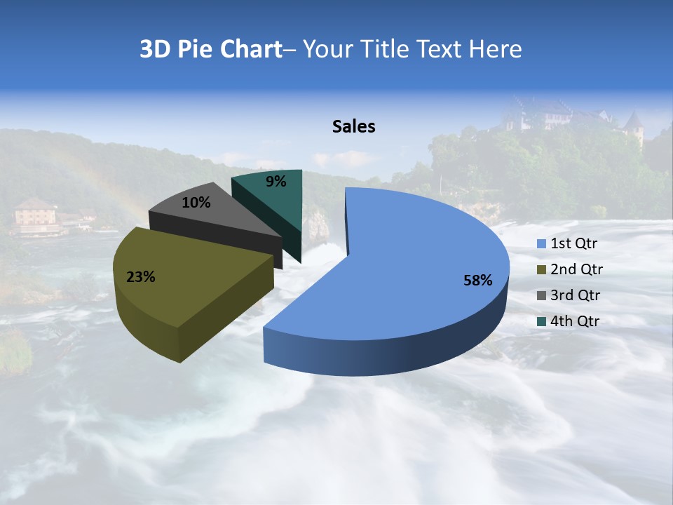 Tourism Rhine Schaffhausen PowerPoint Template