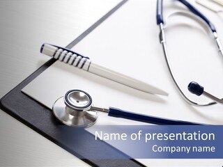 Healthcare Instrument Medical PowerPoint Template