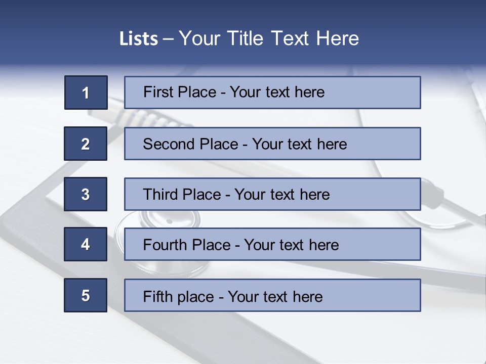 Healthcare Instrument Medical PowerPoint Template