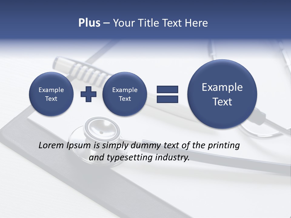 Healthcare Instrument Medical PowerPoint Template