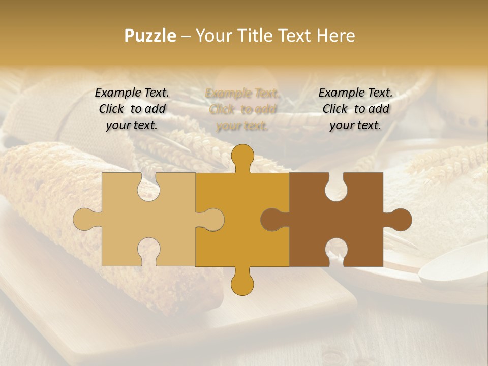 Corn Concept Closeup PowerPoint Template