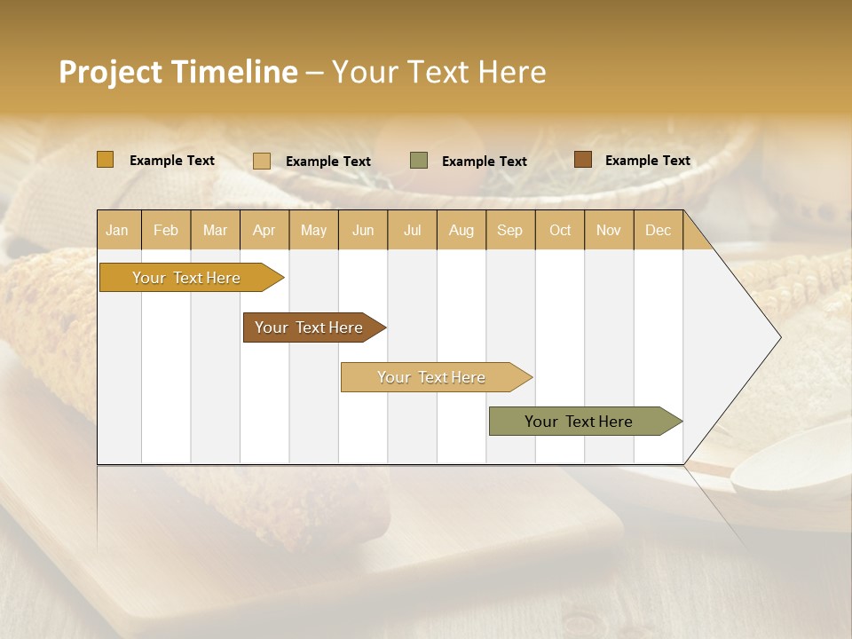 Corn Concept Closeup PowerPoint Template