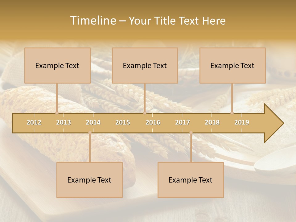 Corn Concept Closeup PowerPoint Template