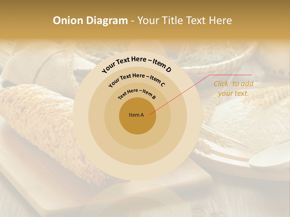 Corn Concept Closeup PowerPoint Template