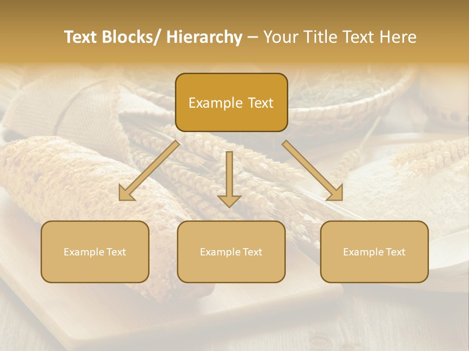 Corn Concept Closeup PowerPoint Template