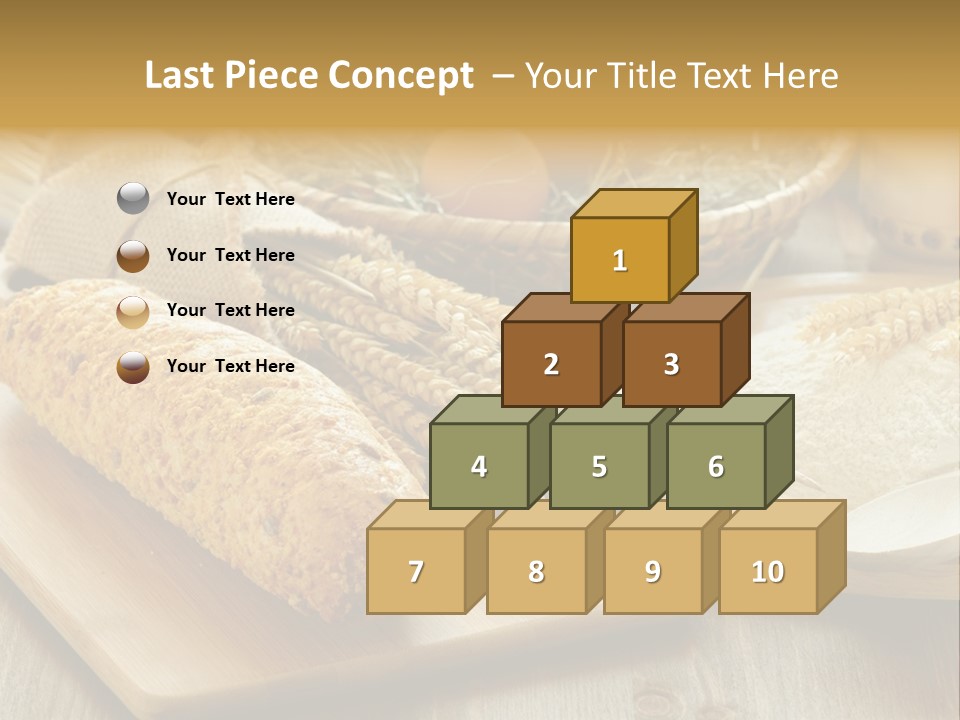 Corn Concept Closeup PowerPoint Template