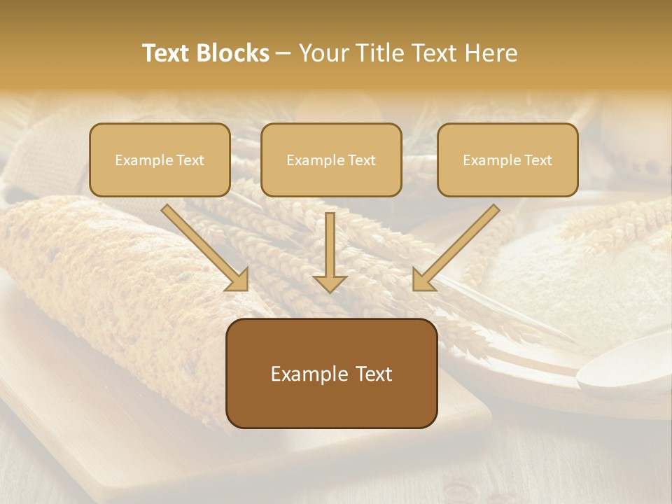 Corn Concept Closeup PowerPoint Template