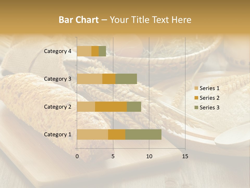 Corn Concept Closeup PowerPoint Template