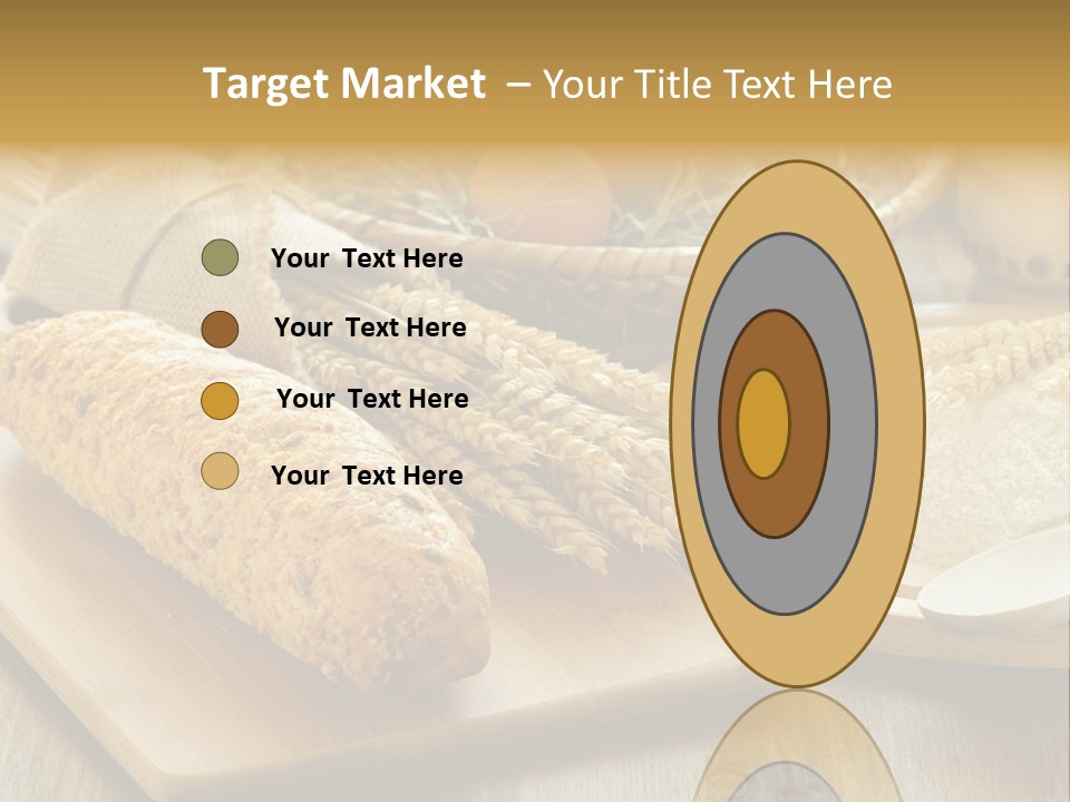 Corn Concept Closeup PowerPoint Template