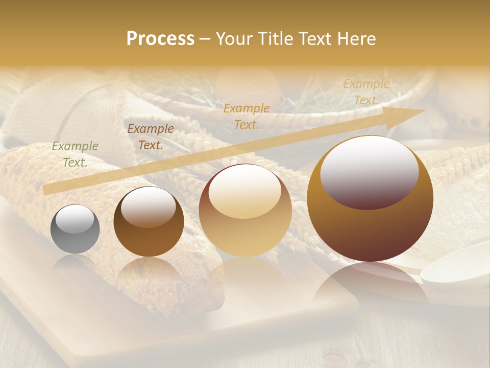Corn Concept Closeup PowerPoint Template