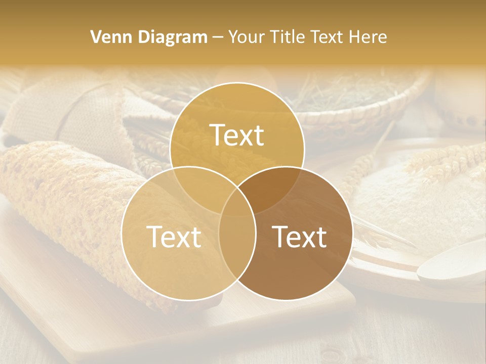 Corn Concept Closeup PowerPoint Template